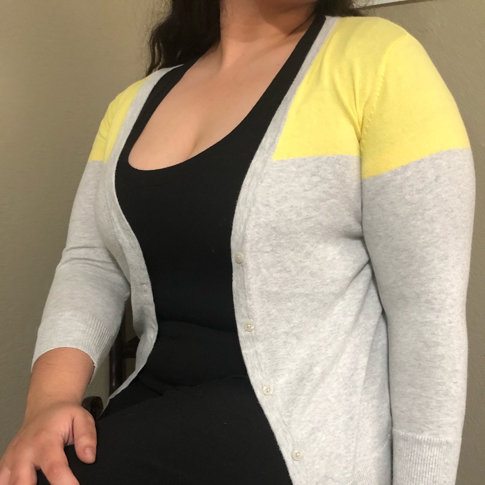 Pop of color cardigan!